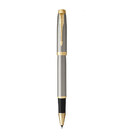 Набір ручок Parker IM Brushed Metal GT RB+BP (ролер + кулькова) картинка, зображення, фото