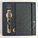 Набор Parker SONNET Matte Black Lacquer GT BP (шариковая ручка + блокнот Parker) фото