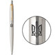 Ручка шариковая Parker JOTTER Stainless Steel GT BP Трезубец ОУН 16032_T030b фото