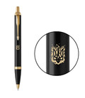 Ручка кулькова Parker IM Black GT BP Тризуб вогняний 22032_T031y картинка, зображення, фото