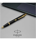 Ручка кулькова Parker IM Black GT BP Тризуб вогняний 22032_T031y картинка, зображення, фото