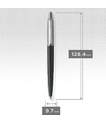 Ручка шариковая Parker JOTTER Originals ZODIAC Black CT BP Королевская Змея 15632_Z4030u фото, картинка, изображение