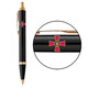 Набор Parker IM ARMY Black GT BP Эмблема ЗСУ (шариковая ручка + блокнот Parker) фото