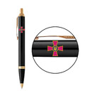 Набор Parker IM ARMY Black GT BP Эмблема ЗСУ (шариковая ручка + блокнот Parker) фото, картинка, изображение