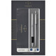 Набір ручок Parker JOTTER Stainless Steel CT FP+BP (перова + кулькова) картинка, зображення, фото