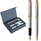 Набір Parker SONNET Stainless Steel GT FP+BP (перова + кулькова) картинка, зображення, фото