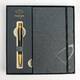 Набор Parker IM Premium Black GT BP (шариковая ручка + блокнот Parker) фото