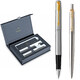 Набір Parker JOTTER Stainless Steel GT FP+BP (перова + кулькова) картинка, зображення, фото