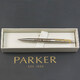 Ручка кулькова Parker JOTTER Stainless Steel GT BP Тризуб Слава Україні 16032_TR3 картинка, зображення, фото