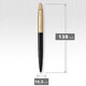 Ручка шариковая Parker JOTTER XL Matt Black & Gold GT BP 13 032 фото