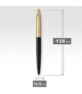 Ручка шариковая Parker JOTTER XL Matt Black & Gold GT BP 13 032 картинка, изображение, фото