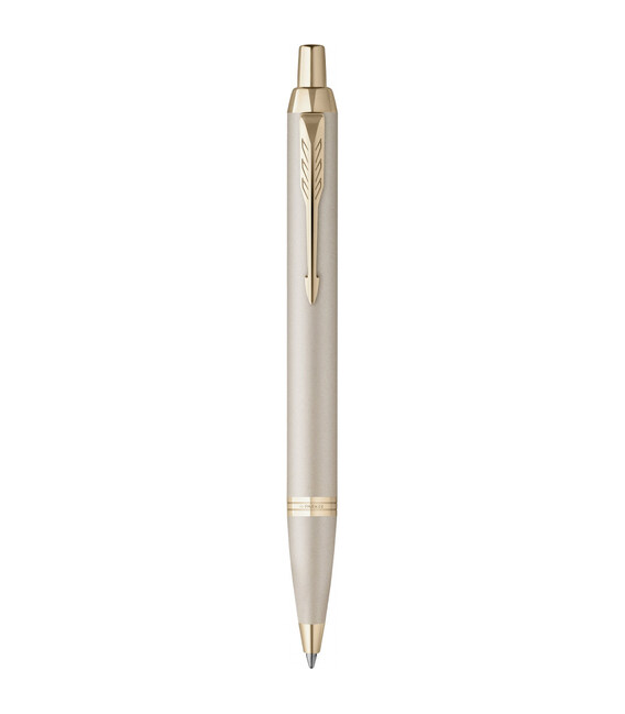 Ручка шариковая Parker IM Professionals Monochrome Champagne BP 28 232 фото, картинка, изображение