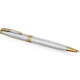 Кулькова ручка Parker SONNET Stainless Steel GT BP 84 132 картинка, зображення, фото