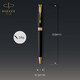 Шариковая ручка Parker SONNET Matte Black GT BP 84 832 фото