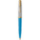 Ручка кулькова Parker PARKER 51 Premium Turquoise GT BP 56 432 картинка, зображення, фото
