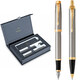 Набір Parker IM Brushed Metal GT FP+BP (перова + кулькова) картинка, зображення, фото