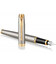 Набор Parker IM Brushed Metal GT FP+BP (перьевая + шариковая) фото, картинка, изображение