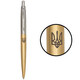 Ручка шариковая Parker JOTTER XL UKRAINE Matt Gold CT BP Трезубец 13432_T001b фото