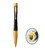 Ручка шариковая Parker URBAN Muted Black GT BP Трезубец на торце 30035_TR картинка, изображение, фото