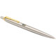 Ручка кулькова Parker JOTTER Stainless Steel GT BP Герб України жовто-синій 16032_T005c картинка, зображення, фото