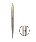 Кулькова ручка Parker JOTTER Stainless Steel GT BP Прапор синьо-жовтий 16032_T008c картинка, зображення, фото