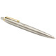 Ручка кулькова Parker JOTTER Stainless Steel GT BP Тризуб прозорий 16032_T010b картинка, зображення, фото
