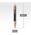 Шариковая ручка Parker IM Premium Black GT BP 24 032 фото, картинка, изображение