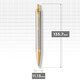 Шариковая ручка Parker IM Premium Warm Silver GT BP 24 132 фото