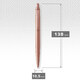 Ручка кулькова Parker JOTTER XL Monochrome Pink Gold PGT BP блістер 12 636 картинка, зображення, фото