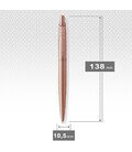 Ручка кулькова Parker JOTTER XL Monochrome Pink Gold PGT BP блістер 12 636 картинка, зображення, фото