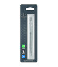 Ручка кулькова Parker JOTTER XL Monochrome Gray CT BP блістер 12 736 картинка, зображення, фото