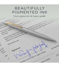 Ручка кулькова Parker JOTTER Stainless Steel GT BP блістер 16 036 картинка, зображення, фото