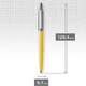 Ручка кулькова Parker JOTTER Originals Yellow CT BP блістер 15 336 картинка, зображення, фото