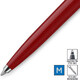Ручка шариковая Parker JOTTER Originals Red CT BP блистер 15 736 фото