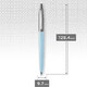 Ручка кулькова Parker JOTTER Originals Arctic Blue CT BP в Eco упаковці 15 932_7457e картинка, зображення, фото