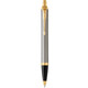 Ручка шариковая Parker IM Brushed Metal GT BP блистер 22 236 фото