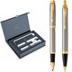 Набор Parker IM Brushed Metal GT RB+BP (роллер + шариковая) фото