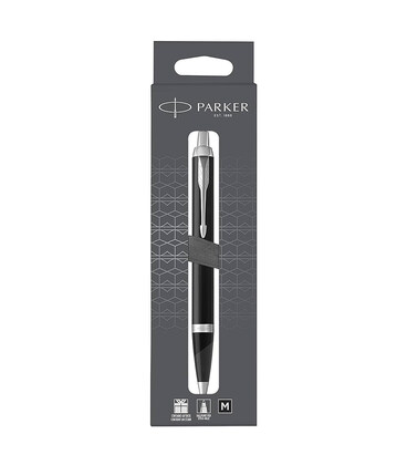 Ручка кулькова Parker IM Matte Black CT BP блістер 26 136 картинка, зображення, фото