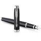 Набор Parker IM Matte Black CT FP+BP (перьевая + шариковая) фото