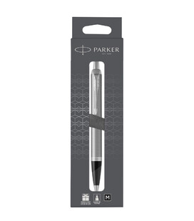 Ручка кулькова Parker IM Stainless Steel CT BP блістер 26 236 картинка, зображення, фото