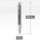 Шариковая ручка Parker IM Premium Dark Espresso Chiselled CT BP 24 332 фото