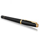 Набір Parker URBAN Muted Black GT FP F (перова ручка + блокнот Parker) картинка, зображення, фото