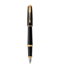 Набір ручок Parker URBAN Muted Black GT FP+BP (перова + кулькова) картинка, зображення, фото