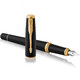 Набір ручок Parker URBAN Muted Black GT FP+BP (перова + кулькова) картинка, зображення, фото