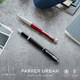 Перова ручка Parker URBAN Muted Black CT FP F 30111 картинка, зображення, фото