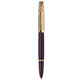 Ручка перова Parker PARKER 51 Deluxe Plum GT FP18 F 57 111 картинка, зображення, фото