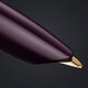 Ручка перьевая Parker PARKER 51 Deluxe Plum GT FP18 F 57 111 фото