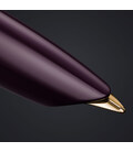 Ручка перьевая Parker PARKER 51 Deluxe Plum GT FP18 F 57 111 картинка, изображение, фото
