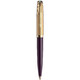 Ручка шариковая Parker PARKER 51 Deluxe Plum GT BP 57 132 фото