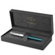 Ручка перьевая Parker PARKER 51 Teal Blue CT FP F 55 311 фото